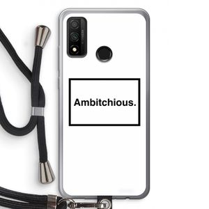 Ambitchious: Huawei P Smart (2020) Transparant Hoesje met koord
