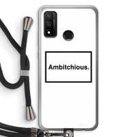 Ambitchious: Huawei P Smart (2020) Transparant Hoesje met koord