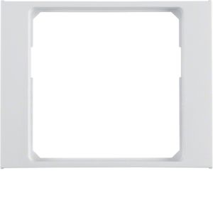 Hager 11087109 veiligheidsplaatje voor stopcontacten Wit