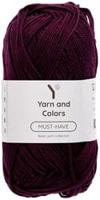 Yarn and Colors Must-have 134 Eggplant