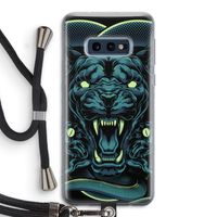 Cougar and Vipers: Samsung Galaxy S10e Transparant Hoesje met koord