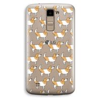 Doggy: LG K10 (2016) Transparant Hoesje
