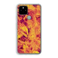 Eternal Fire: Google Pixel 5 Transparant Hoesje