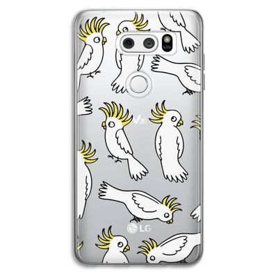 Papegaai: LG V30 Transparant Hoesje