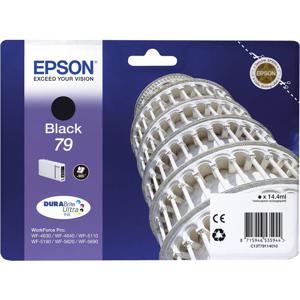 Epson Tower of Pisa Singlepack Black 79 DURABrite Ultra Ink