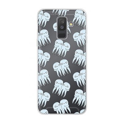 Octopussen: Samsung Galaxy A6 Plus (2018) Transparant Hoesje