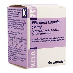 Pea Derm 50mg 60 Capsules