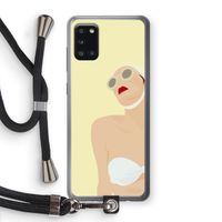 Summer: Samsung Galaxy A31 Transparant Hoesje met koord