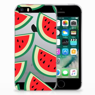 Apple iPhone SE | 5S | Siliconen Case | Watermelons