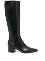 Gianvito Rossi bottes Lyell en cuir 45 mm - Noir - thumbnail