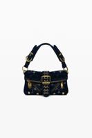 Kleine tas met gespen - BROWN - U