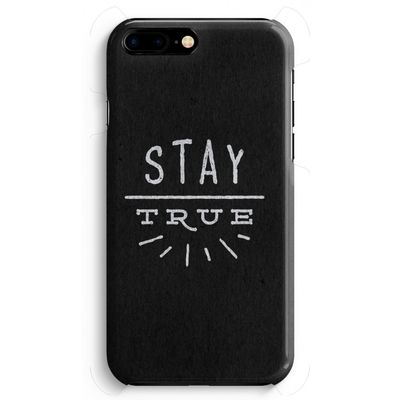 Stay true: iPhone 8 Plus Volledig Geprint Hoesje