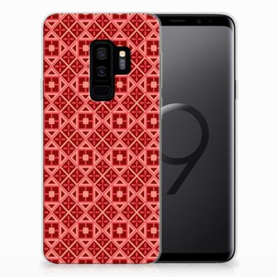 Samsung Galaxy S9 Plus | TPU bumper | Batik Rood