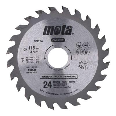 Snijschijf Mota sc124p