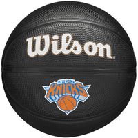 Wilson NBA Team Tribute Mini New York Knicks - - zwart - maat Maat 3 - thumbnail