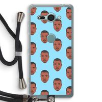 Kanye Call Me?: Sony Xperia XZ2 Compact Transparant Hoesje met koord