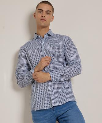 overhemd met print overhemd met print