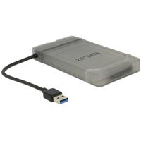 DeLOCK usb-a 3.2 converter > sata 22-pin stekker (zwart, 0,15 meter)