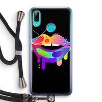 Lip Palette: Huawei P Smart (2019) Transparant Hoesje met koord