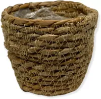 Plantenmand zeegras 10x9cm naturel