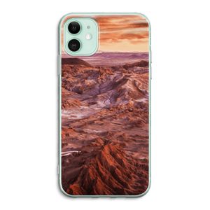 Mars: iPhone 11 Transparant Hoesje
