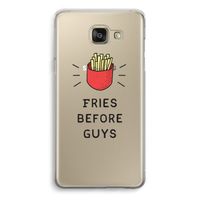 Fries before guys: Samsung Galaxy A5 (2016) Transparant Hoesje