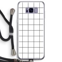 Rooster: Samsung Galaxy S8 Plus Transparant Hoesje met koord