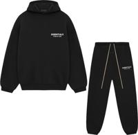 Fear Of God Essentials Trainingspak Kids Zwart - Maat 140 - Kleur: Zwart | Soccerfanshop