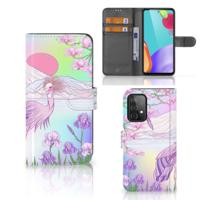 Samsung Galaxy A52 | Telefoonhoesje | Met pasjeshouder | Bird Samsung Galaxy A52 | Telefoonhoesje | Met pasjeshouder | Bird