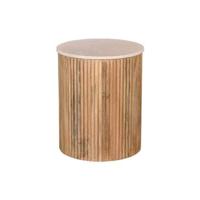 Giga Meubel - Salontafel Marmer Naturel - Set Van 2 - 70cm - Davi - thumbnail