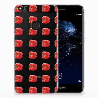 Huawei P10 Lite | Siliconen Case | Paprika Red