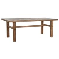Eettafel Home ESPRIT Teakhout 220 x 90 x 78 cm