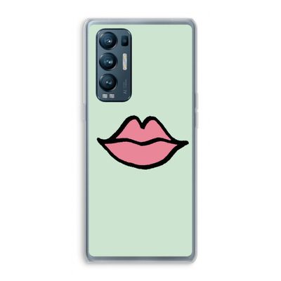Kusje: Oppo Find X3 Neo Transparant Hoesje