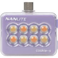 Nanlite cookie-s LED Mini Light (lavender)