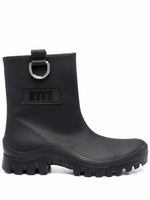 MSGM bottines à bout rond - Noir