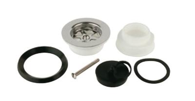 Kirchhoff Kunststof aftapkraan, 1 1/2"ET x 85 mm, ventielbeker met ventielplug 45,5 mm - 988051148
