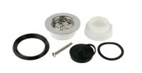 Kirchhoff Kunststof aftapkraan, 1 1/2"ET x 85 mm, ventielbeker met ventielplug 45,5 mm - 988051148