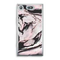 Roze stroom: Sony Xperia XZ1 Compact Transparant Hoesje