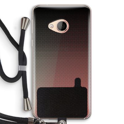 Musketon Halftone: HTC U Play Transparant Hoesje met koord