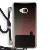 Musketon Halftone: HTC U Play Transparant Hoesje met koord