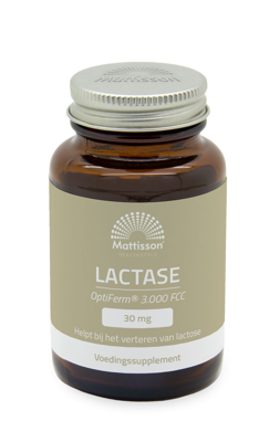 Mattisson HealthStyle Lactase OptiFerm 3000 FCC Capsules