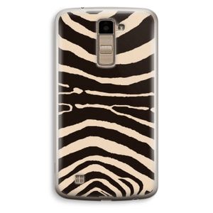 Arizona Zebra: LG K10 (2016) Transparant Hoesje