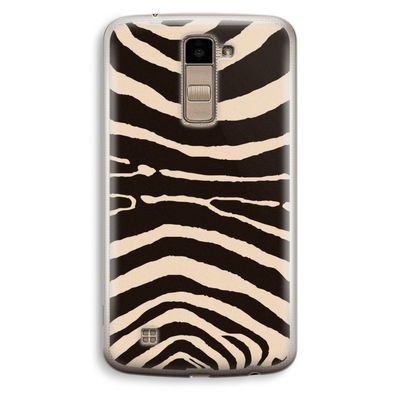 Arizona Zebra: LG K10 (2016) Transparant Hoesje
