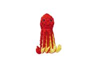 Beeztees Octopus Amy Rood hondenspeelgoed 25x8,5x7,5 cm Beeztees Octopus Amy Rood hondenspeelgoed 25x8,5x7,5 cm