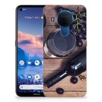 Nokia 5.4 | Siliconen Case | Wijn