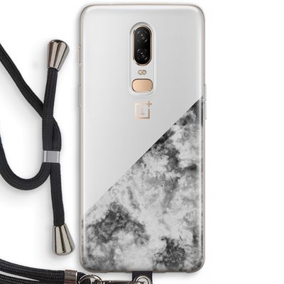 Onweer: OnePlus 6 Transparant Hoesje met koord