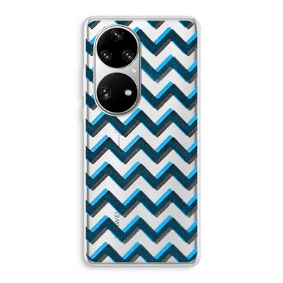Onderbroken lijn: Huawei P50 Pro Transparant Hoesje