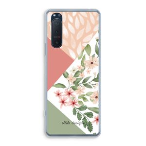 Sweet heaven geometrics: Sony Xperia 5 II Transparant Hoesje