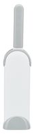 Trixie Harenpluizenborstel met reinigingsstation wit / grijs - thumbnail