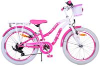 Volare lovely kinderfiets - meisjes - 20 inch - roze - 7 versnellingen